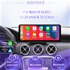 BONROAD Schermo Touch Screen Multimediale Wireless CarPlay Android Auto Linux 10.25' 12.3' 2400*900P * 1920P * 720P per Mercedes Benz Classe B W245 W246 NTG 4.5 Radio GPS Navigatore Display