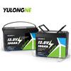 YULONGNE Batteria LiFePO4 YULONGNE 12.8V 100AH con BMS intelligente integrato, a ciclo profondo, al litio ferro fosfato per solare, camper, barche, alimentazione off-grid - Magazzino Polonia