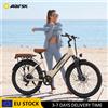 Mairide Bici Elettrica da 26 Pollici per Adulti, Motore Brushless da 250W, Bici Elettrica Step-Through, Batteria Rimovibile da 36V 13Ah, 7 Velocità, Freni a Disco e Sblocco NFC, E-Bike da Montagna da 25km/h