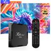 X96 Decoder TV Smart X96 Max+ Ultra, chip quad-core Amlogic S905X4, 4GB RAM 32GB/64GB ROM, Android 11.0, WiFi dual band 2.4G/5G, BT4.X, decodifica video 4K/8K AV1 H.265, lettore multimediale domestico