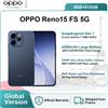 OPPO Smartphone OPPO Reno15 FS 5G 8 GB + 512 GB blu, versione per il mercato UE, Snapdragon 6 Gen 1, 6500 mAh, 80 W, 6,57 pollici, fotocamera da 50 MP, garanzia ufficiale