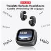 Erazer Auricolari Traduttori AI ERAZER XF28, Cuffie Bluetooth Wireless Open-ear per Sport, Ufficio, Viaggi, ASMR con Microfono e Chiamate HD