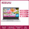DELLA VALLE ILARIA KeeUiU ECOBOOK Laptop da 15,6 pollici con processore Intel, display IPS, 8 GB di RAM DDR4, SSD da 256 GB, Wi-Fi 5, Bluetooth 5.0, Mini HDMI, tastiera retroilluminata, Windows 11 Pro
