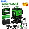 DWiusty Nuovo Livello Laser 4D a 16 Linee con Linea Verde Autolivellante 360° Orizzontale e Verticale Strumenti Professionali per Costruzioni