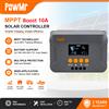 PowMr Regolatore Solare MPPT Boost PowMr 10A, automatico 24V 36V 48V 60V 72V, caricabatterie LiFePO4 e piombo acido, ingresso PV 15-60V, pannelli 150W/250W/400W, display LCD, protezioni multiple