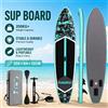 funwater Tavola da Stand Up Paddle Gonfiabile Funwater 350x84x15cm SUP, Capacità 200kg, Tavola da Surf Mimetica per Adulti e Ragazzi con Pagaia Regolabile, 3 Pinne, Laccio di Sicurezza, Pompa e Zaino, Kit