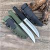 Coltello a lama fissa in acciaio 8Cr13Mov con manico in nylon e fibra di vetro, coltello da bushcraft, coltello multiuso da caccia per esterni, con fodero rigido, regalo per uomo