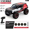 JIKEFUN Auto RC MJX 1/18 HYPER GO H18P, Veicolo Fuoristrada Brushless 4WD, Telecomando 2.4G, Modello di Camion Elettrico per Arrampicata