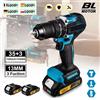 MARKTITA NUOVO Trapano Elettrico Senza Fili da 13mm con Motore Brushless, 2 Velocità, Mandrino in Metallo, Avvitatore per Fai-da-Te Domestico, Compatibile con Batteria Makita 18V
