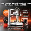 ANYCUBIC Offerta Speciale: Aggiorna con la Stampante 3D Kobra 4 + Pacchetto Filamento PLA da 20KG O Aggiorna con la Stampante 3D Kobra 4 Combo + Pacchetto PLA da 20KG