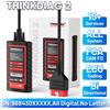 Thinkcar ThinkDiag 2 Ediag Plus, strumento diagnostico OBD2 per tutti i sistemi auto, protocollo Can FD, tutti i servizi di reset, 1 anno gratuito, test attivi, codifica ECU.