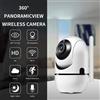 Telecamera di Sorveglianza Wireless PTZ Ultra Chiara 2MP 1080P Full HD, Allarme Intelligente per Movimento, Visione Notturna IR, Interfono Bidirezionale, Monitor per Bambini e Animali Domestici,