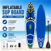 funwater Tavola da Stand Up Paddle Gonfiabile Feath-R-Lite SUPFR02D 350x84x15cm, Design Scimmia, per Adulti e Ragazzi, Carico 180kg, con Pagaia Regolabile, 3 Pinne, Leash di Sicurezza, Pompa Manuale, Zaino,