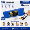 RYOBI Batteria agli ioni di litio 10S3P 36V 10000mAh 18650 ricaricabile per monopattino elettrico, bici elettrica, bicicletta, batteria di ricambio per motore da 1000W con protezione BMS intelligente contro
