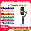DJI 【LOCAL+】DJI OSMO Mobile 8P Stabilizzatore Gondola per iPhone e Android con Radiocomando, Tracking Nativo, Barra di Estensione Integrata e Treppiede, Batteria da 10 Ore, Stabilizzazione a 3 Assi,
