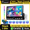 Podofo Autoradio 1 Din 7 Pollici Multimediale MP5 CarPlay Android Auto Sistema Intelligente per Auto BT FM AM RDS Radio Mirror Link BT EQ FM