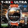GUHUAVMI Nuovo Smartwatch T-RX4 Ultra per Sport all'Aperto con GPS Integrato, Bussola, Altimetro, Barometro, Impermeabile 10ATM, Orologio Intelligente Militare per Uomo