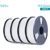 SUNLU PLA ad Alta Velocità Classico, Texture Opaca, 4KG 1KG/Rotolo 1.75MM Tolleranza +/-0.02MM Filamento, Senza Grovigli, Alta Resistenza 600mm/s