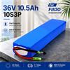 RYOBI Spedizione Rapida UE, Batteria agli Ioni di Litio 36V 7.8Ah 10.5Ah 14Ah 18650, Pacco Batteria 10S3P di Ricambio Compatibile con Biciclette Elettriche Pieghevoli FIIDO D1 D2 D2S D4S, Batteria E-Bike