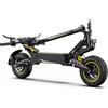 OOTD Monopattino Elettrico OOTD T10 Peak 500W 48V 13.5AH, Velocità Massima 25KM/H, Autonomia 60KM, Scooter Portatile da Città con Ruote da 11 Pollici