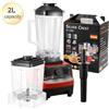 Betuyoo Frullatore Professionale 2000W, Mixer da Cucina 2L per Frutta, Verdura e Ghiaccio, Processore Alimentare e Tritaghiaccio