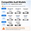 AUTOTOP Decoder Wireless Carplay Android Auto per Audi A4 B8 S4 RS4 A5 8T S5 RS5 Q5 8R MMI 3G 3G+ Modulo Interfaccia di Navigazione Kit Retrofit MirrorLink Smart Screen Ai Box Lettore Multimediale