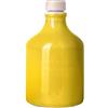 Olio Maximus Delio Olio Extravergine di Oliva dalle migliori cultivar dell'Umbria - Orcio in ceramica di Deruta colorato (Giallo Senape, 250, millilitro)