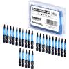 toolant Utensili 25 pezzi T10 2 pollici Impact Torx Punte S2 Acciaio Security Torx