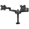 B-Tech BT7374 71,1 cm [28] Scrivania Nero (BT7374 - Twin Screen With Dual Articu