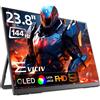EVICIV 24" 144Hz QLED Monitor Portatile 145% sRGB 2000:1 450 Nits, Full