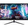 Z Z-edge Z-Edge Monitor Gaming 24,5 pollici, 240 Hz, tempo di risposta di 1 ms,