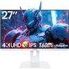 Gawfolk Monitor da gioco 27 pollici UHD 4K 160Hz, schermo IPS PC con