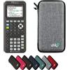 Texas Instruments CALCUSO Pacchetto Base grigio chiaro con Calcolatrice Grafica TI-84 Plus