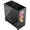Corsair 4500X LX-R RGB Tempered Glass Mid-Tower, Black Midi Tower Nero (CORSAIR