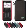 Calcuso TI-Nspire CX II-T CAS con Custodia Protettiva WYNGS inclusa Grigio Scuro
