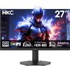 HKC Monitor da Gioco da 27 Pollici QHD 2560 × 1440, Fast IPS 260 Hz (da