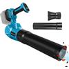 Catolsss Soffiatore a batteria per Makita 18V, motore in rame potente da 30000RPM, soffiatore elettrico per foglie a 5 velocità per giardino, cura del prato, rimozione della neve (senza batteria)