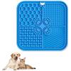 PARENCE.- Tappetino da leccare per cani e gatti - tappetino antistress con ventose, dispenser lento per dolcetti e cibo umido, cibo in silicone - colore casuale