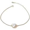 Gioielleria Bucci BRACCIALE DA DONNA CUORE DELL OCEANO BIANCO IN ARGENTO 925
