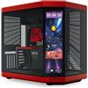 HYTE Case Hyte Y70 Touch Infinite Midi Tower Vetro Temperato Rosso Nero