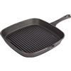 KitchenCraft Bistecchiera Quadrata in Ghisa per Piastre a Induzione, 23 cm