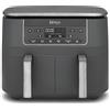Ninja Doppia Zona, Friggitrice ad Aria Grande, Grigio Piombo, DZ300EU