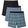 DAVID ARCHY Boxer Uomo Set 3 or 5 Pezzi, Mutande Uomo Boxer Confortevolezza, Elasticizzato, Traspirabilità, Resistente