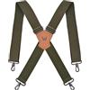 WELKINLAND Bretelle resistenti da uomo da 2 pollici w/ganci per jeans