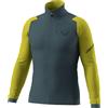 DYNAFIT Blacklight Thermal - Maglia a maniche lunghe da uomo con zip 1/2, trasparente, M