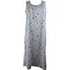 Linclalor Camicia Notte Spalla Larga in Maglina di Puro Cotone con carré Art.74669bis (54, Bianco Pacifico)