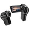 PUSOKEI Videocamera 8K, Doppia Lente con WiFi, per e Streaming | Videoregistratore 75MP, Schermo Ruotabile da 3 Pollici, Zoom Digitale 16X, Telecomando per
