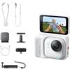 Insta360 GO Ultra Creator pacchetto Arctic White, fotocamera 4K gratuita, leggera e portatile, eccellente in condizioni di scarsa illuminazione, montaggio ovunque, stabilizzazione FlowState, durata