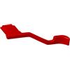 ECMQS Supporto strutturato per impugnatura per fotocamera R50V, colore rosso