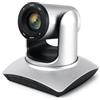 SynthMeet Telecamera PTZ 4K con microfoni 4x, zoom ottico 20X, videocamera per videoconferenza, tracciamento automatico tramite AI, monitoraggio vocale e controllo gesti, HDMI/USB 3.0 Plug and Play/IP per live